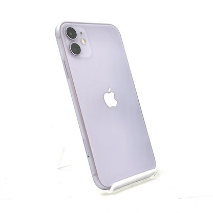 【全額返金保証】【最速発送】Apple iPhone iPhone 11 64GB パープル Softbank 白ロム 動作確認済 75%
