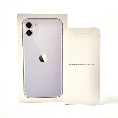 【全額返金保証】【最速発送】Apple iPhone iPhone 11 64GB パープル Softbank 白ロム 動作確認済 75%