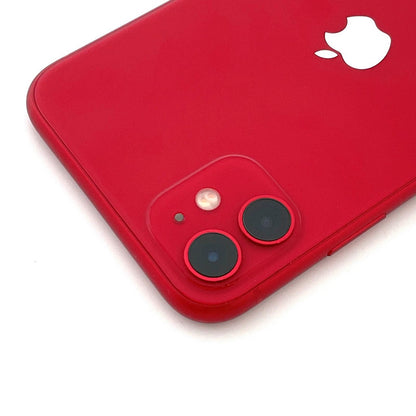 【全額返金保証】【最速発送】Apple iPhone iPhone 11 64GB (PRODUCT)RED Softbank 白ロム 動作確認済 80%