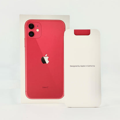 【全額返金保証】【最速発送】Apple iPhone iPhone 11 64GB (PRODUCT)RED Softbank 白ロム 動作確認済 80%