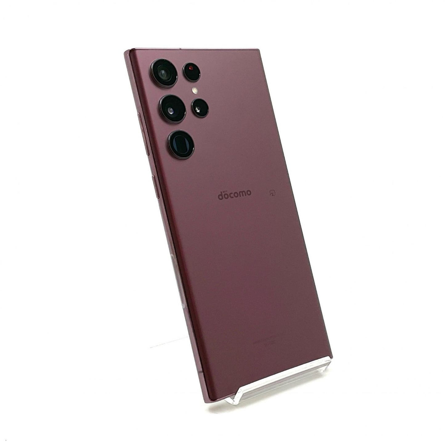 【全額返金保証】【最速発送】SAMSUNG Galaxy S22 Ultra 256GB バーカンディ docomo SC-52C 白ロム 動作確認済
