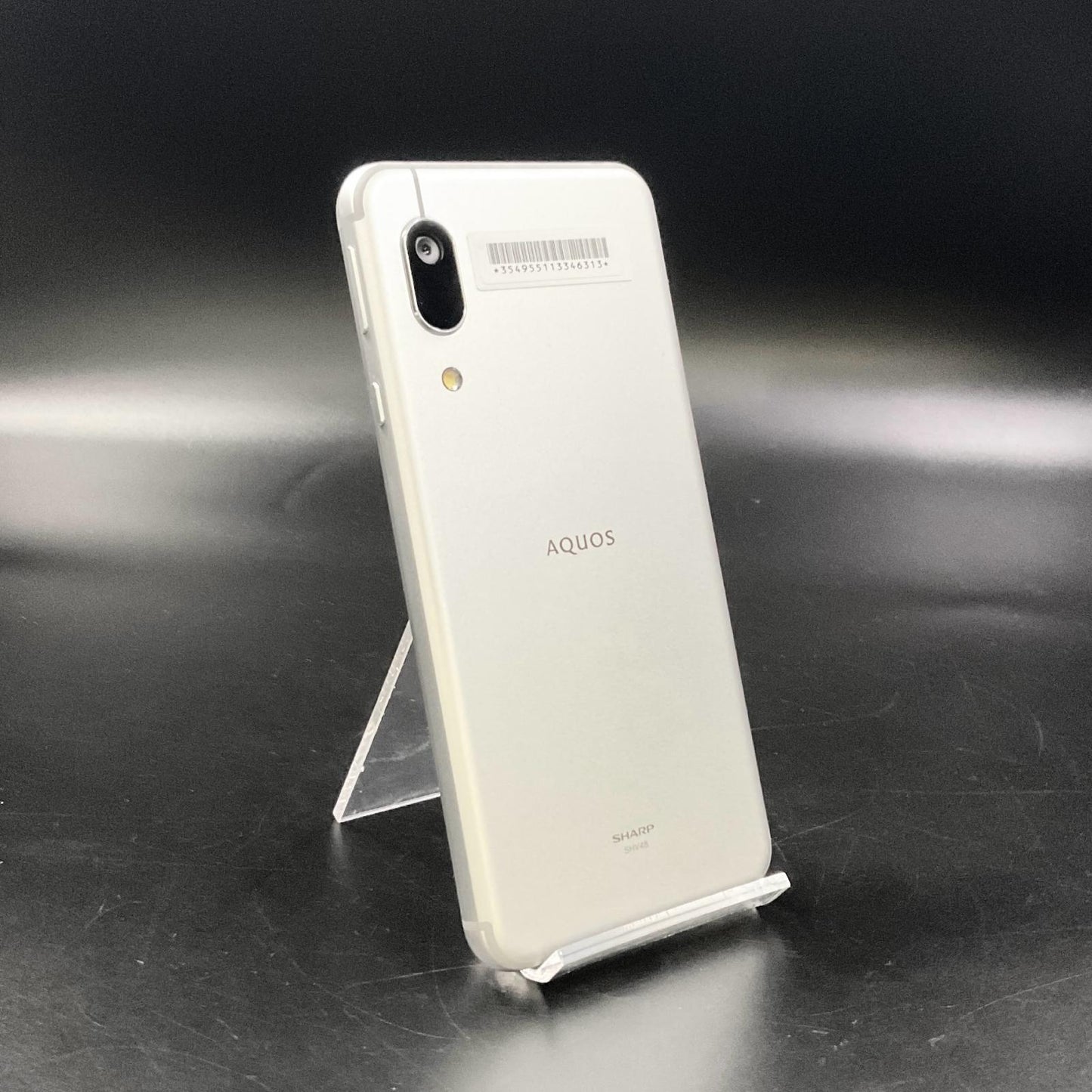 【全額返金保証】【最速発送】SHARP AQUOS sence3 basic 32GB シルバー au SHV48 白ロム 動作確認済
