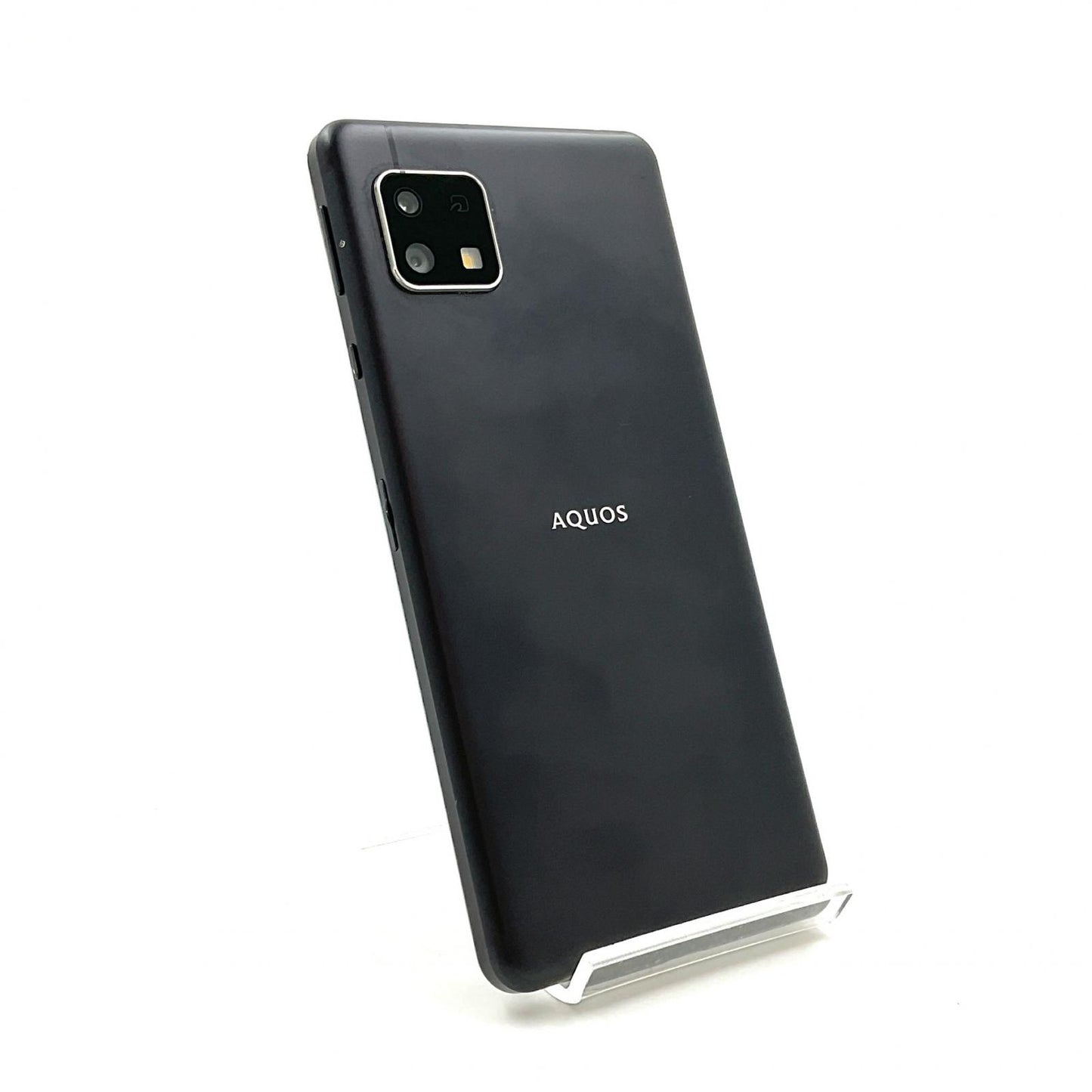 【全額返金保証】【最速発送】SHARP AQUOS sense4 basic 64GB ブラック Softbank A003SH 白ロム 動作確認済