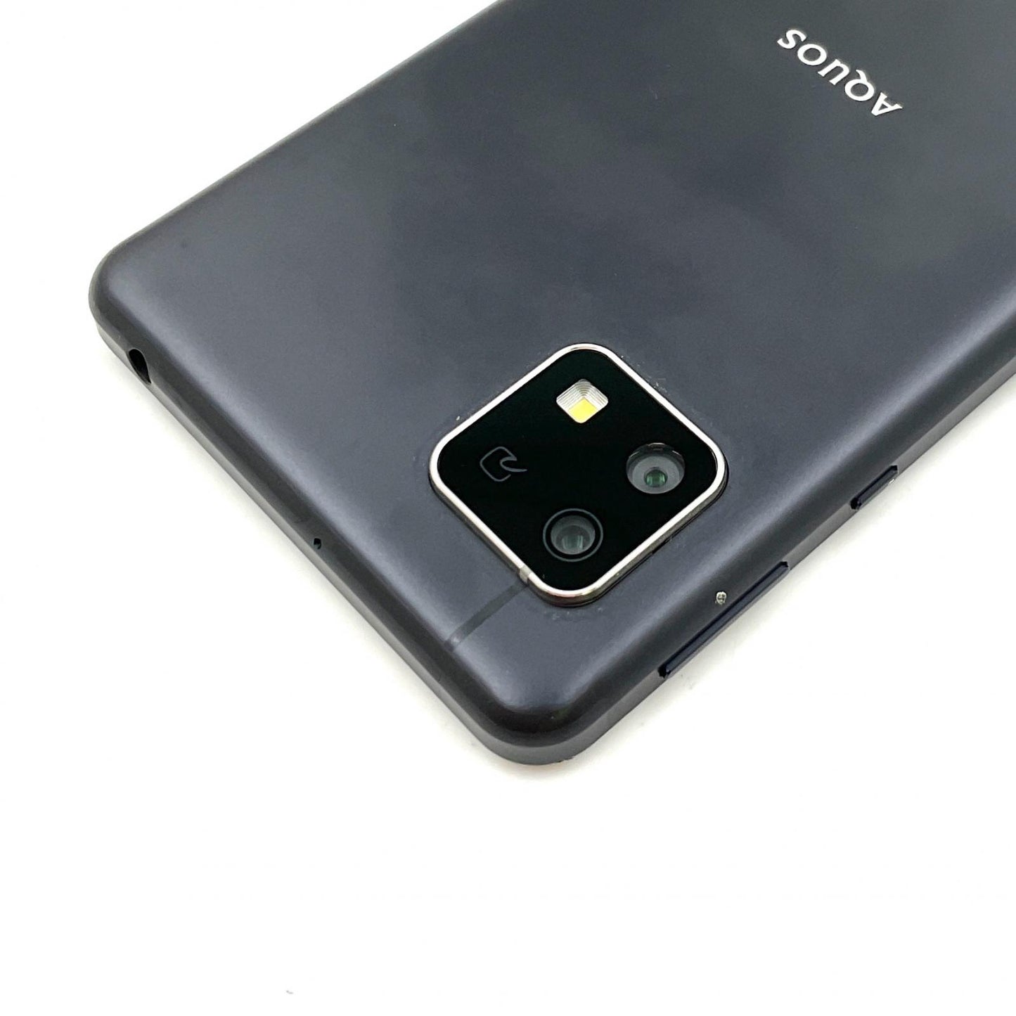 【全額返金保証】【最速発送】SHARP AQUOS sense4 basic 64GB ブラック Softbank A003SH 白ロム 動作確認済