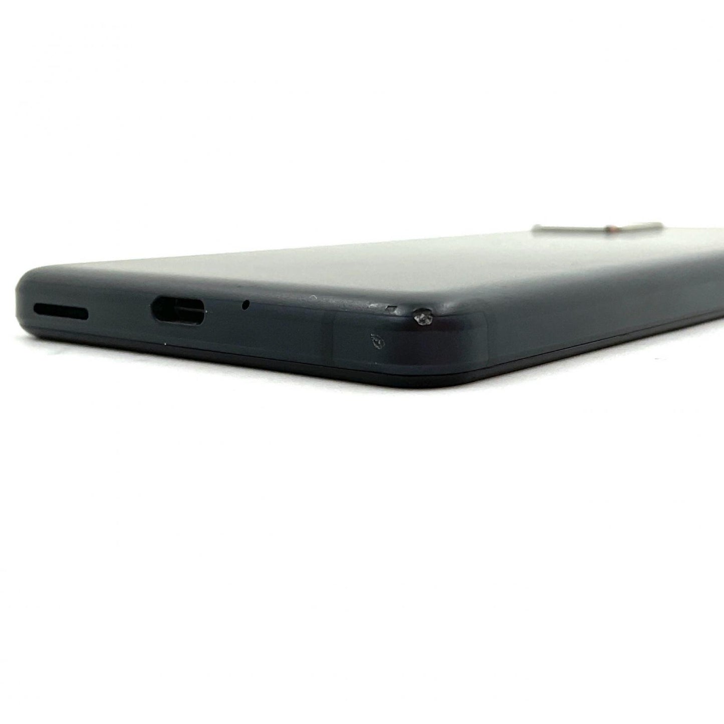 【全額返金保証】【最速発送】SHARP AQUOS sense4 basic 64GB ブラック Softbank A003SH 白ロム 動作確認済