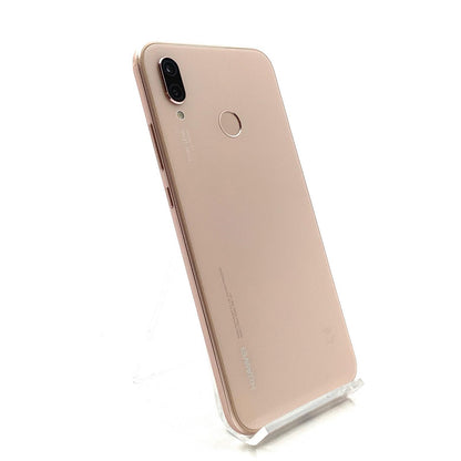 【全額返金保証】【最速発送】Huawei P lite P20 lite 32GB サクラピンク SIMフリー ANE-LX2J 美品 動作確認済