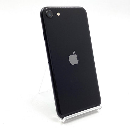【全額返金保証】【最速発送】Apple iPhone iPhone SE（第2世代） 64GB ブラック au 白ロム 動作確認済 76%