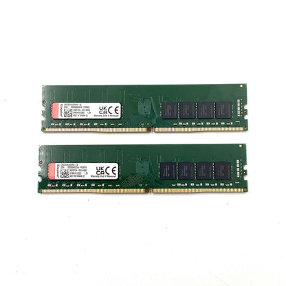 【全額返金保証】【最速発送】Kingston  メモリ PC4-25600 DDR4 32GBX2枚組 合計64GB CBD32D4U2D8HA-32 動作確認済