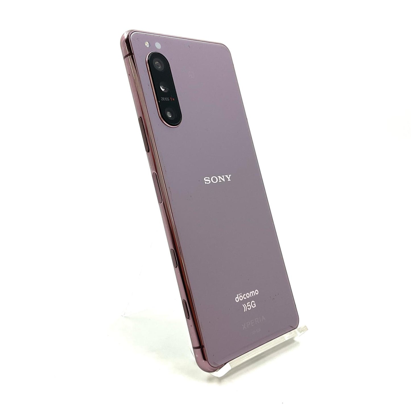 【全額返金保証】【最速発送】Sony Xperia 5 II 128GB ピンク docomo SO-52A 白ロム 動作確認済