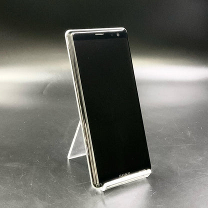 【最速発送】Sony Xperia XZ3 64GB ブラック au SOV39 白ロム【難有】