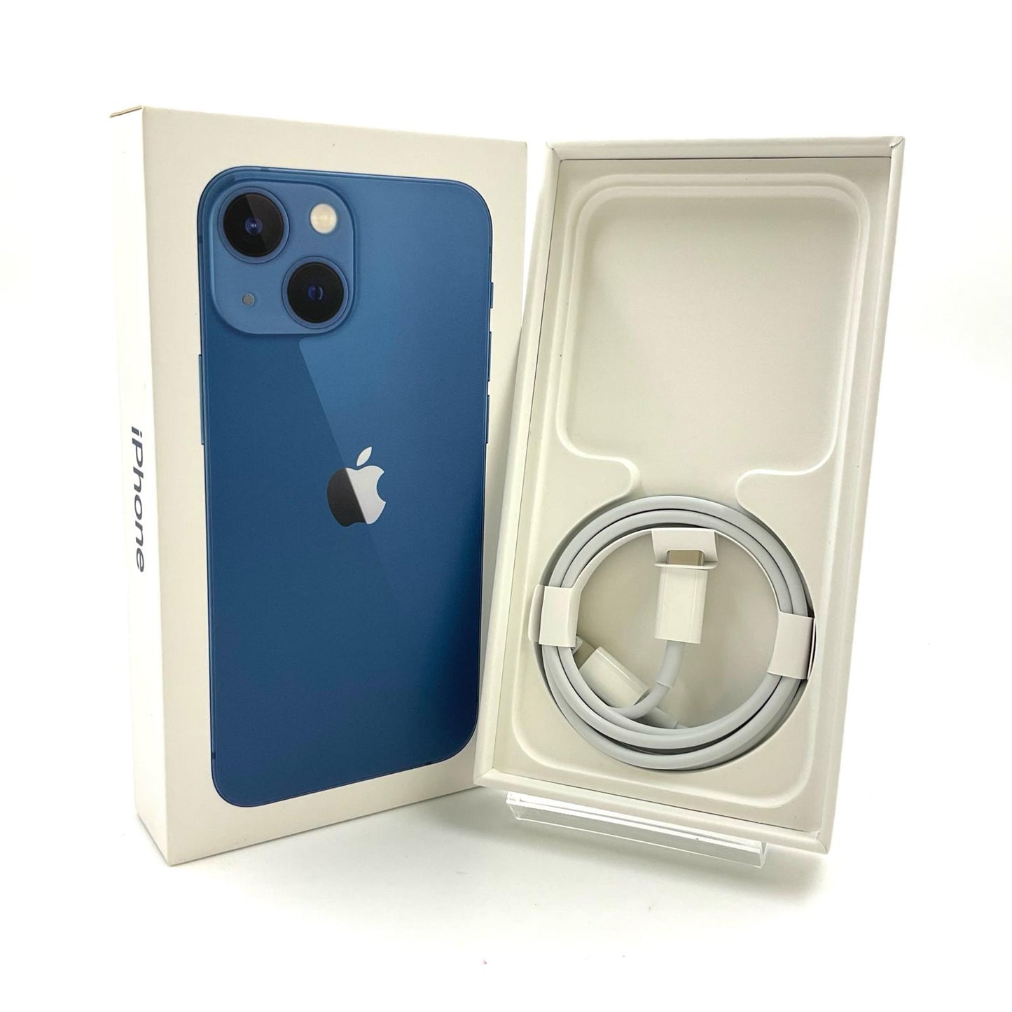 【全額返金保証】【最速発送】Apple iPhone iPhone 13 mini 128GB ブルー SIMフリー 白ロム 動作確認済 87%