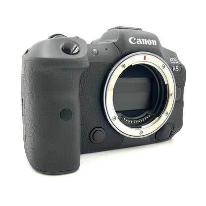 【全額返金保証】【最速発送】Canon デジタル一眼 EOS R5 ボディ ブラック 超美品 動作確認済