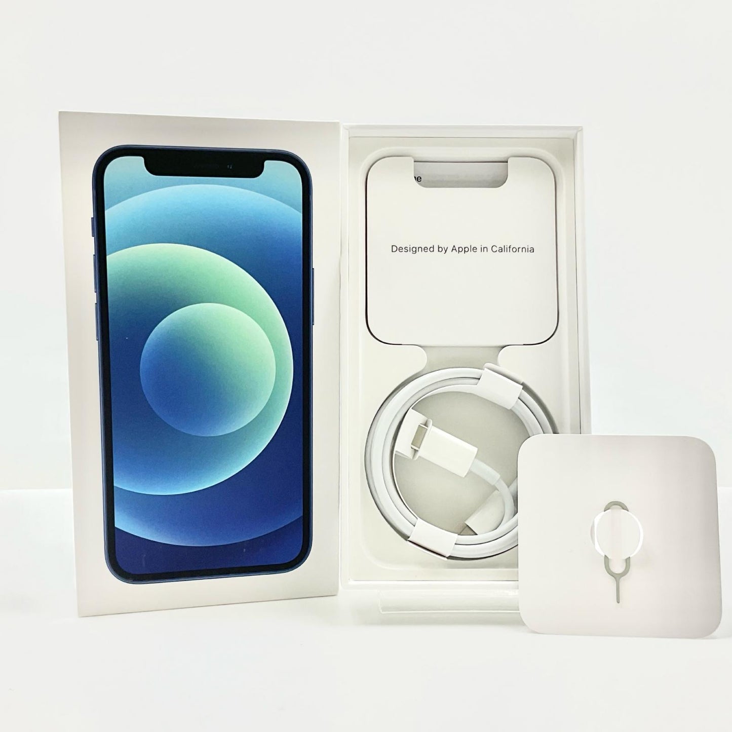【全額返金保証】【最速発送】Apple iPhone iPhone 12 mini 64GB ブルー au 白ロム 動作確認済 75%