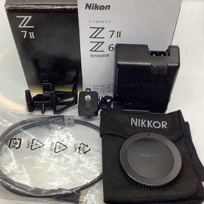【全額返金保証】【最速発送】Nikon デジタル一眼 Z7 II ボディ ブラック 超美品 動作確認済