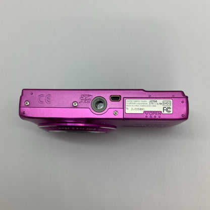 【全額返金保証】【最速発送】FUJIFILM コンパクトデジタルカメラ FinePix JZ250 ピンク 超美品 動作確認済