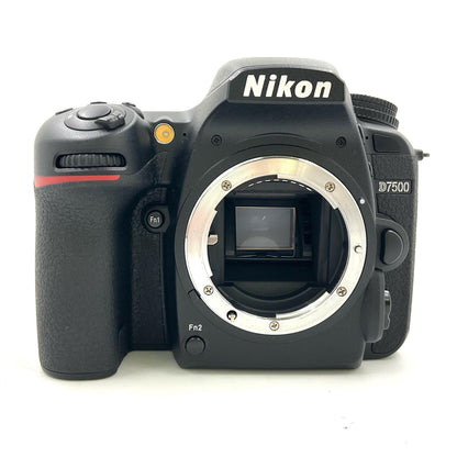 【全額返金保証】【最速発送】Nikon デジタル一眼 D7500 ボディ ブラック 美品 動作確認済