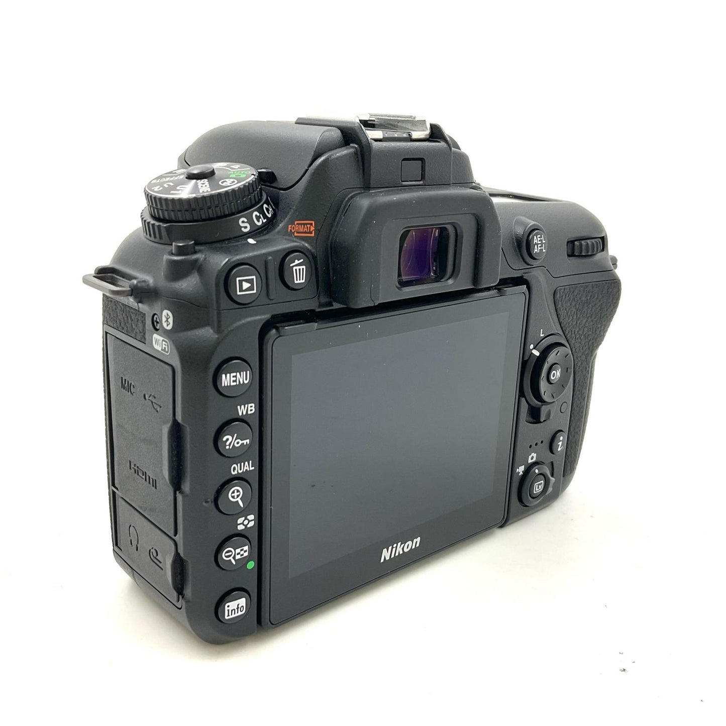 【全額返金保証】【最速発送】Nikon デジタル一眼 D7500 ボディ ブラック 美品 動作確認済