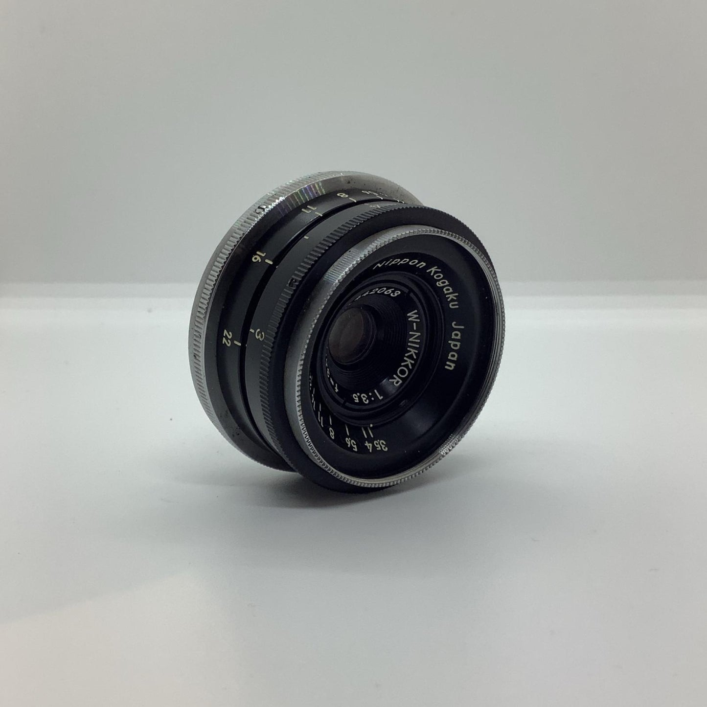 【最速発送】Nikon W-Nikkor 3.5cm F3.5【難有】