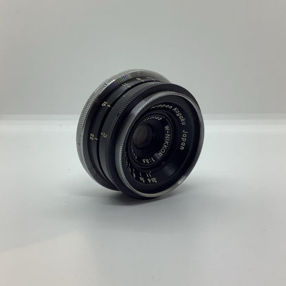 【最速発送】Nikon W-Nikkor 3.5cm F3.5【難有】