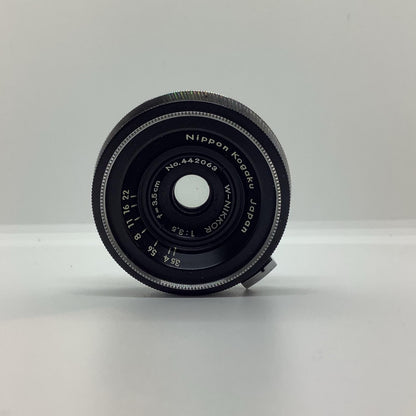 【最速発送】Nikon W-Nikkor 3.5cm F3.5【難有】