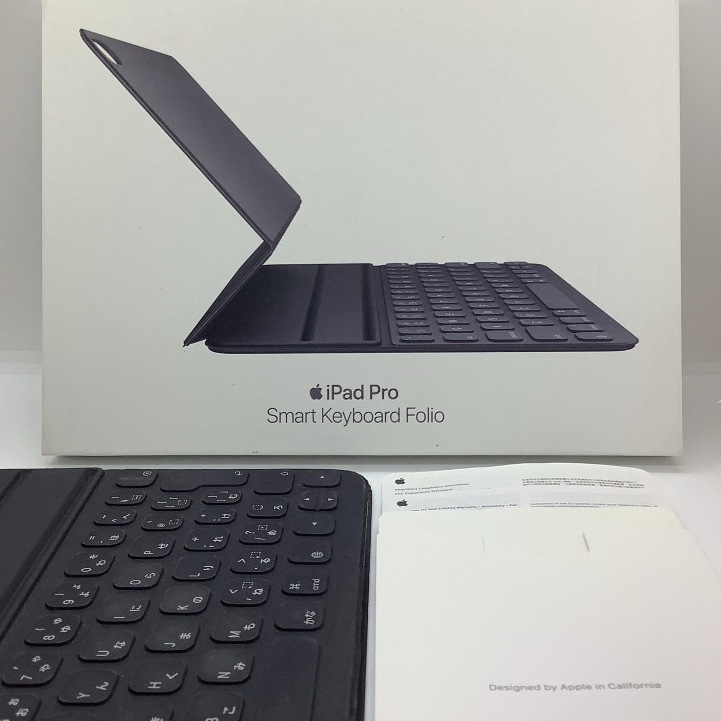 【全額返金保証】【最速発送】Apple iPad Pro Smart Keyboard Folio 日本語 MU8G2J/A 動作確認済