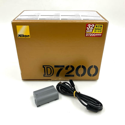 【最速発送】Nikon デジタル一眼 D7200 ボディ ブラック【難有】