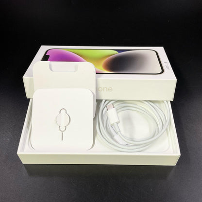 【全額返金保証】【最速発送】Apple iPhone iPhone 14 256GB スターライト Softbank 美品 動作確認済 100%