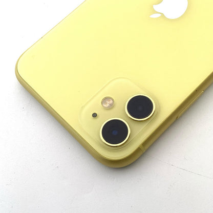 【最速発送】Apple iPhone iPhone 11 64GB イエロー Softbank 白ロム【難有】 95%