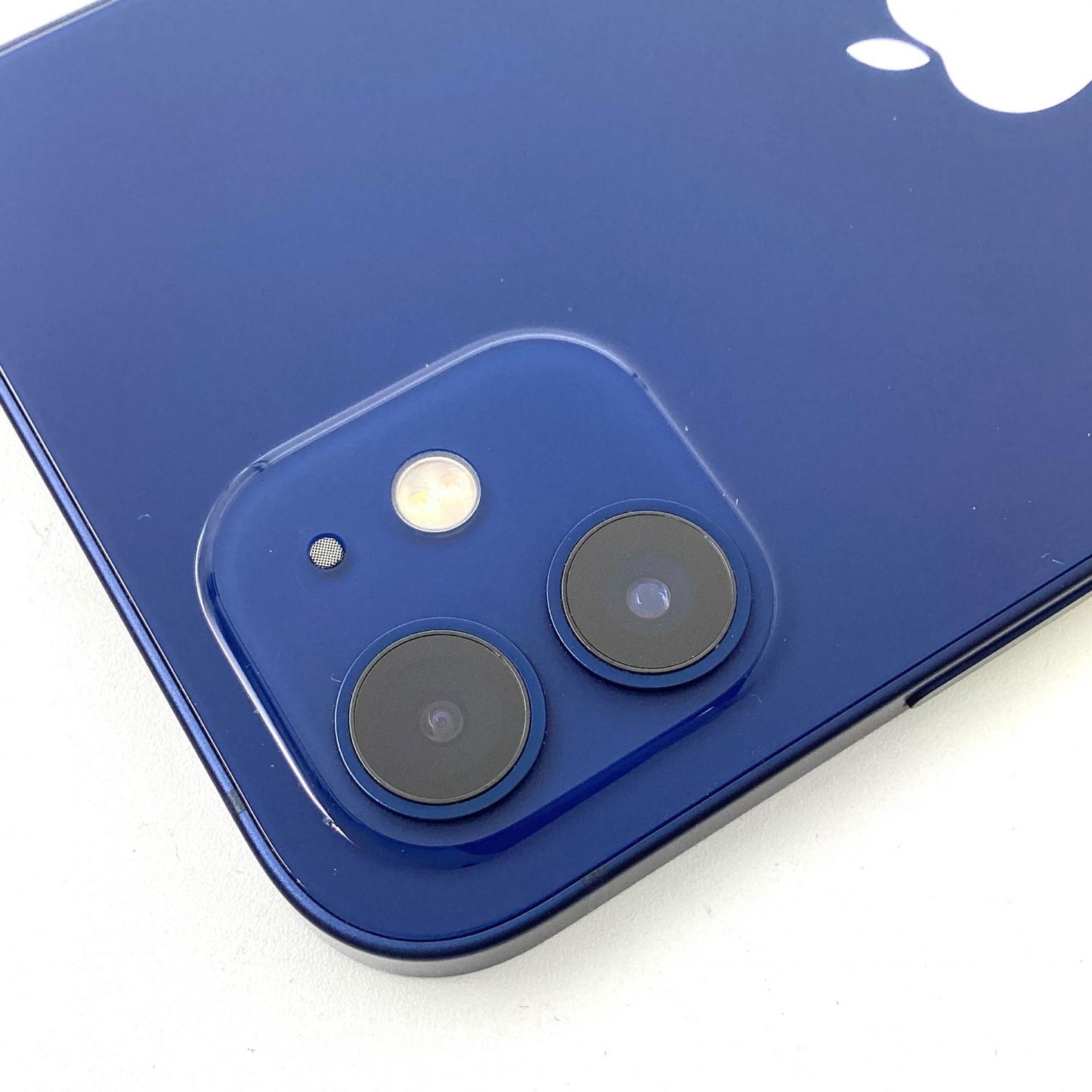 【全額返金保証】【最速発送】Apple iPhone iPhone 12 256GB ブルー docomo 白ロム 動作確認済 85%