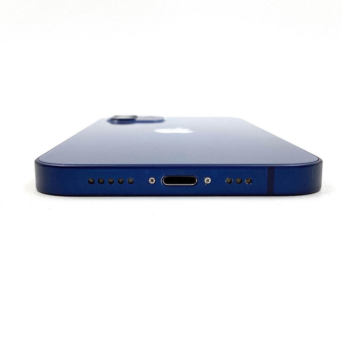【全額返金保証】【最速発送】Apple iPhone iPhone 12 256GB ブルー docomo 白ロム 動作確認済 85%