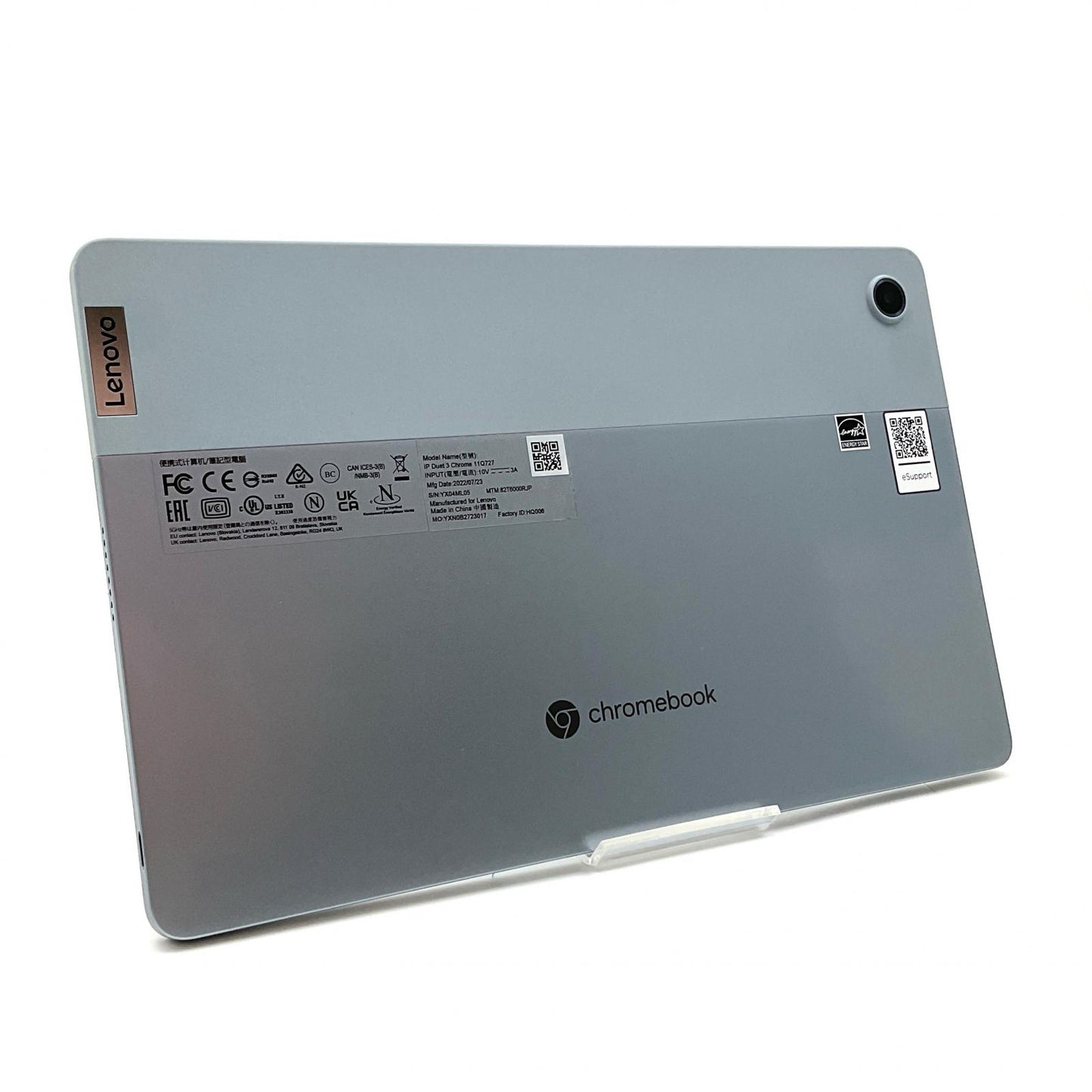 【全額返金保証】【最速発送】Lenovo IDEAPAD 82T6000RJP 10.95インチ Qualcomm Snapdragon SC7180P 4GB eMMC 128GB 美品 動作確認済