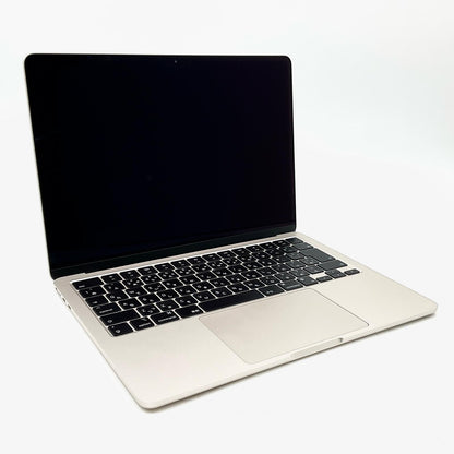 【全額返金保証】【最速発送】Apple MacBook Air 13.6インチ 2024 Apple M3 16GB SSD 512GB スターライト 98.8% 美品 動作確認済