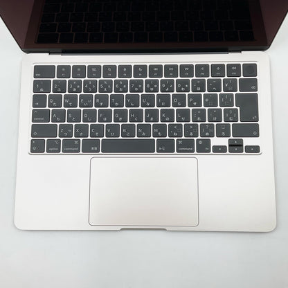 【全額返金保証】【最速発送】Apple MacBook Air 13.6インチ 2024 Apple M3 16GB SSD 512GB スターライト 98.8% 美品 動作確認済