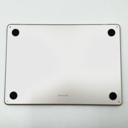 【全額返金保証】【最速発送】Apple MacBook Air 13.6インチ 2024 Apple M3 16GB SSD 512GB スターライト 98.8% 美品 動作確認済