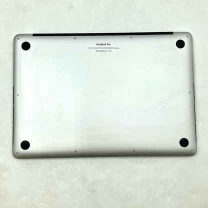 【全額返金保証】【最速発送】Apple MacBook Pro 15インチ 2015 クアッドコア intel core i7 16GB SSD 256GB シルバー 83% 動作確認済