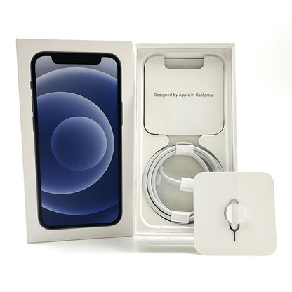 【全額返金保証】【最速発送】Apple iPhone iPhone 12 mini 64GB ブラック Softbank SIMフリー 白ロム 動作確認済 83%