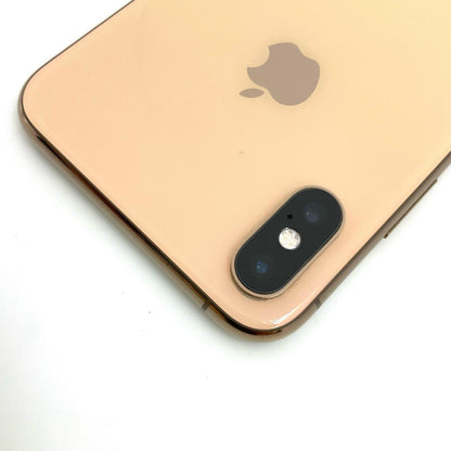 【全額返金保証】【最速発送】Apple iPhone iPhone XS 64GB ゴールド Softbank 白ロム 動作確認済 73%