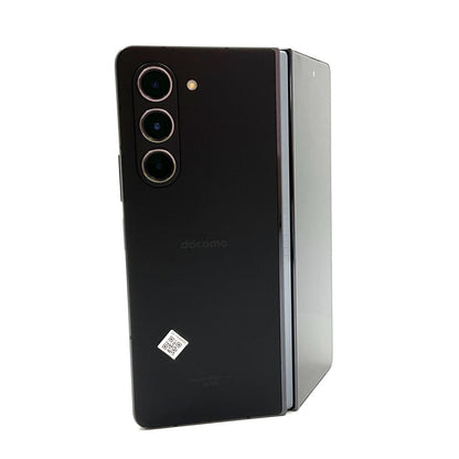 【全額返金保証】【最速発送】SAMSUNG Galaxy Z Fold5 512GB Phantom Black docomo SC-55D 白ロム 超美品 動作確認済