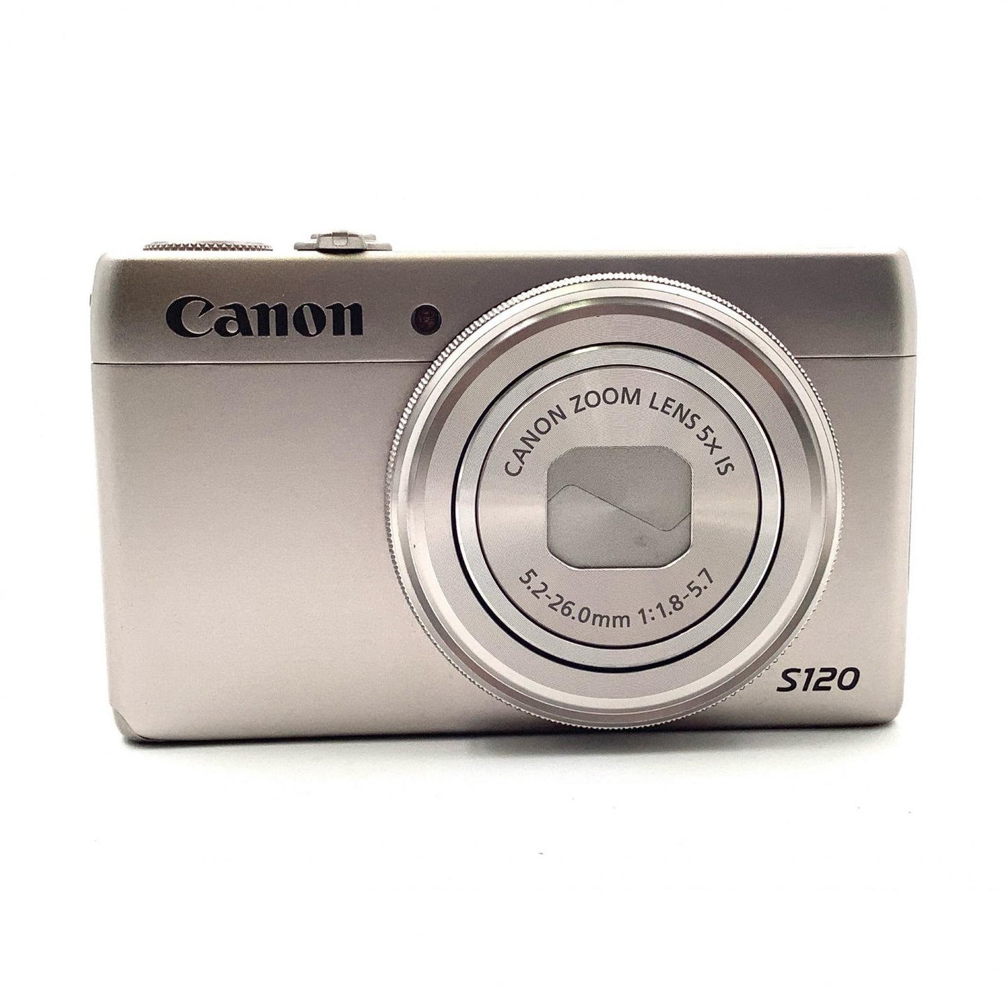 【全額返金保証】【最速発送】Canon コンパクトデジタルカメラ PowerShot S120 [シルバー] 美品 動作確認済