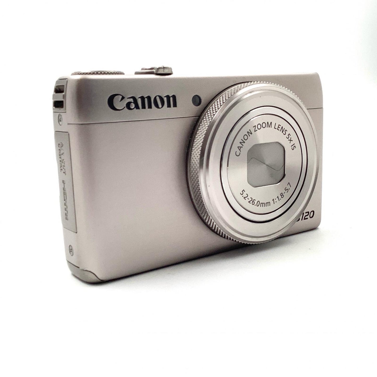 【全額返金保証】【最速発送】Canon コンパクトデジタルカメラ PowerShot S120 [シルバー] 美品 動作確認済