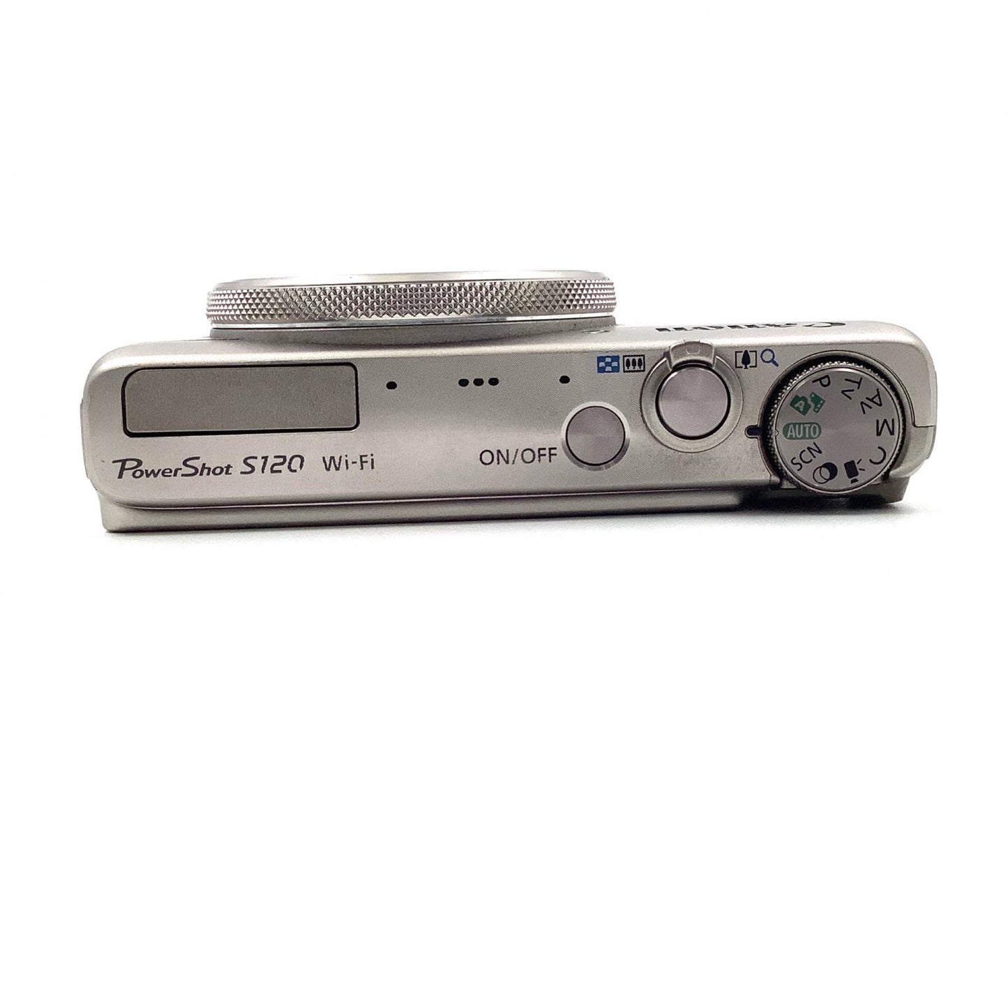 【全額返金保証】【最速発送】Canon コンパクトデジタルカメラ PowerShot S120 [シルバー] 美品 動作確認済