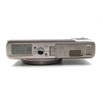 【全額返金保証】【最速発送】Canon コンパクトデジタルカメラ PowerShot S120 [シルバー] 美品 動作確認済