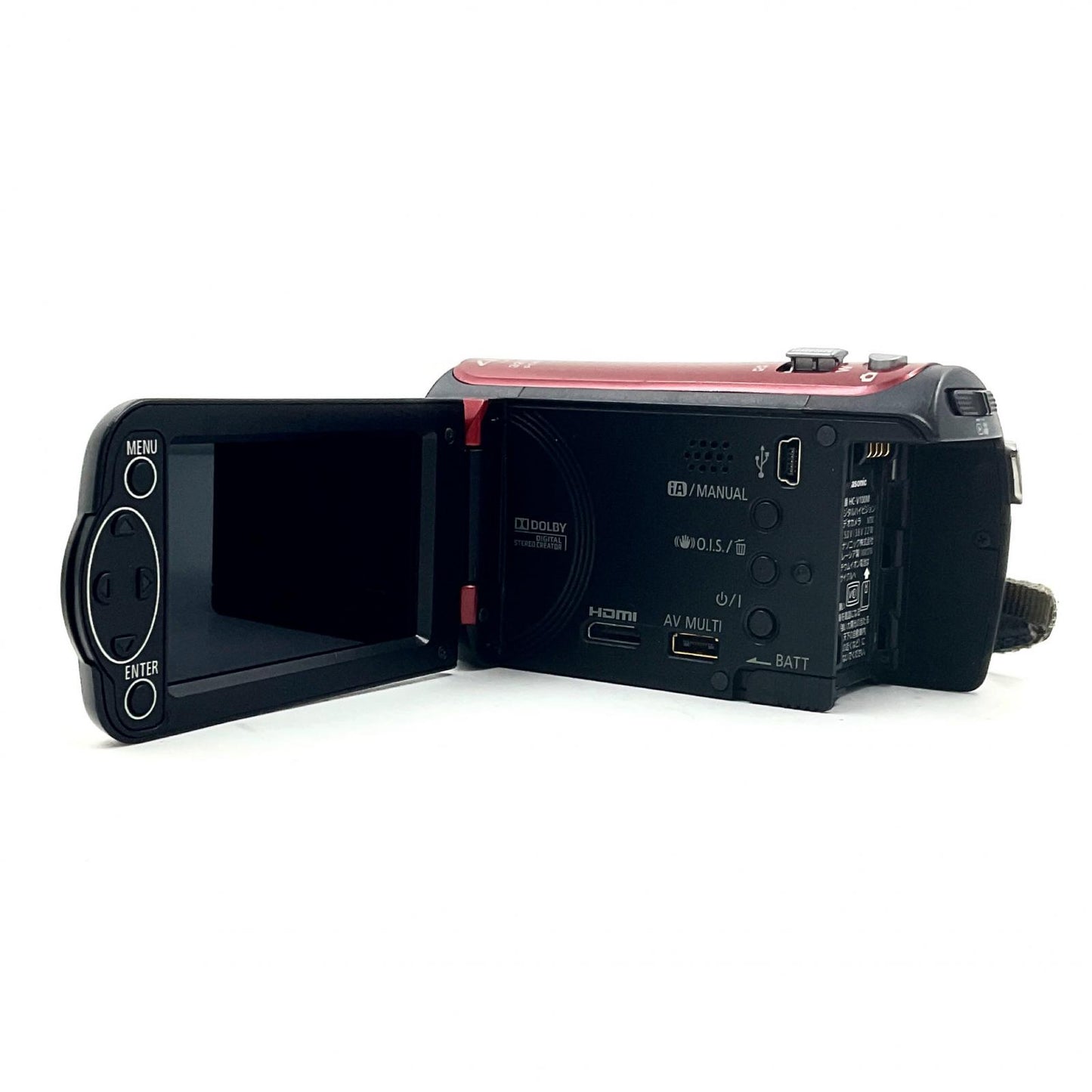 【全額返金保証】【最速発送】Panasonic HC-V100M-R [レッド] 動作確認済