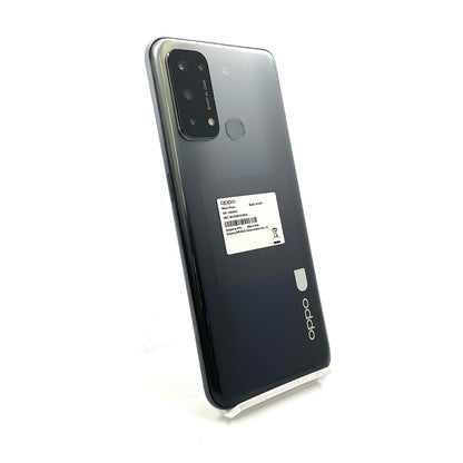 【全額返金保証】【最速発送】OPPO Reno 5 A 128GB シルバーブラック Softbank A101OP 白ロム 動作確認済
