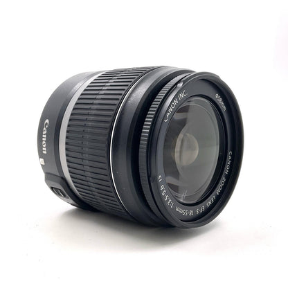 【全額返金保証】【最速発送】Canon ZOOM LENS EF-S  18-55mm 1:3.5-5.6 IS  動作確認済