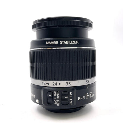 【全額返金保証】【最速発送】Canon ZOOM LENS EF-S  18-55mm 1:3.5-5.6 IS  動作確認済