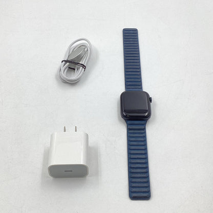【全額返金保証】【最速発送】Apple Watch Series 9 アルミニウム 45mm GPS 91% 動作確認済