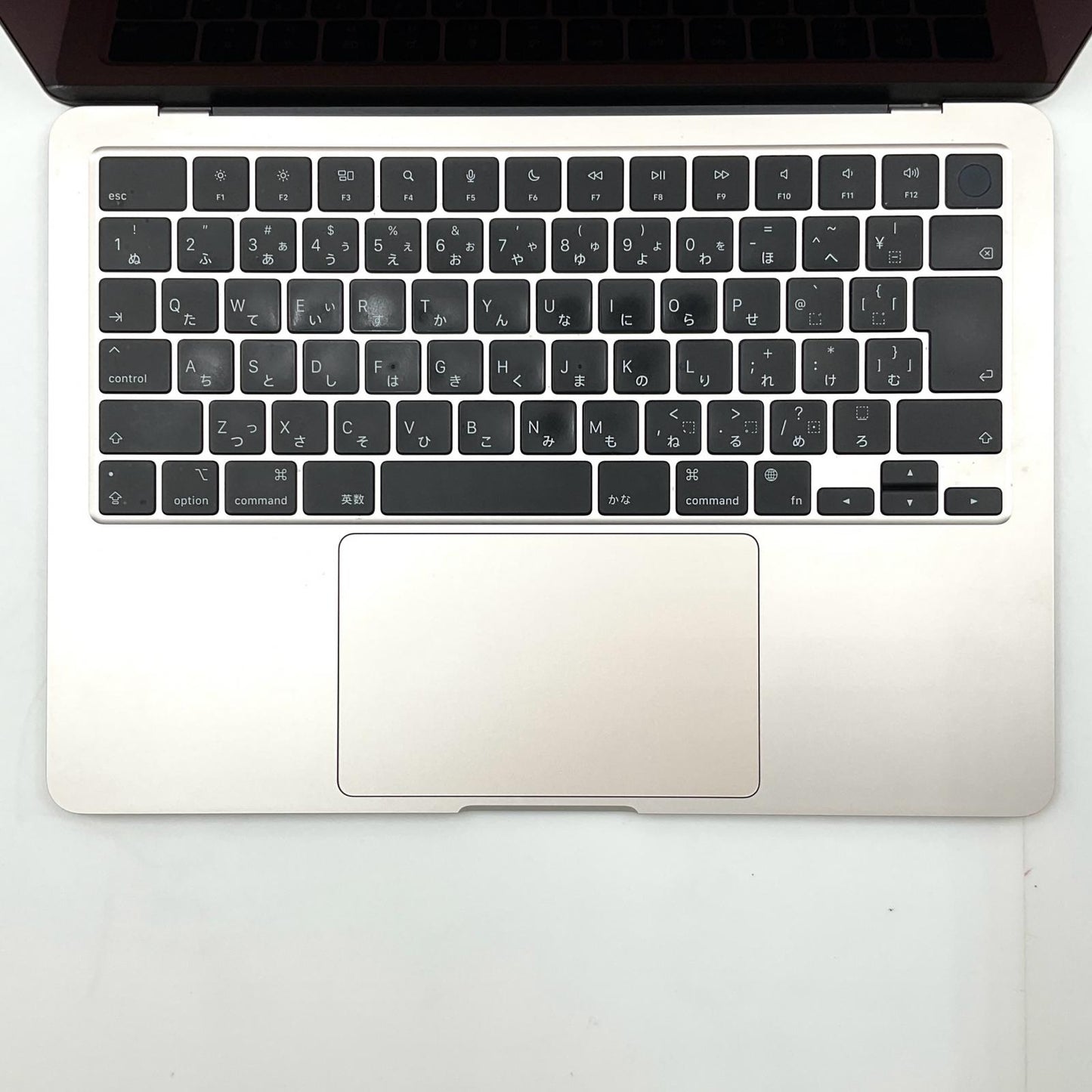 【最速発送】Apple MacBook Air 13インチ 2022 Apple M2 8GB SSD 512GB スターライト 90%【難有】