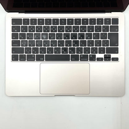 【最速発送】Apple MacBook Air 13インチ 2022 Apple M2 8GB SSD 512GB スターライト 90%【難有】