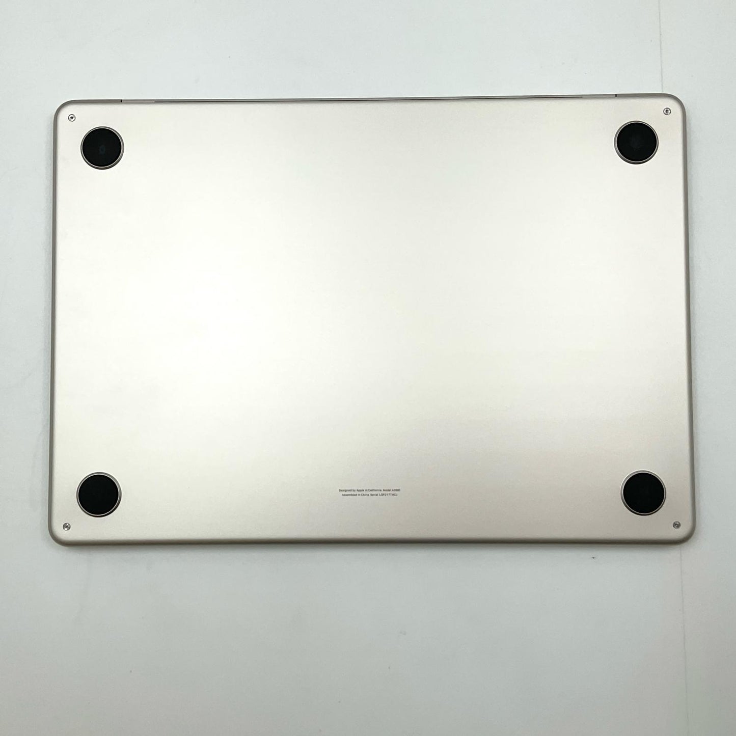 【最速発送】Apple MacBook Air 13インチ 2022 Apple M2 8GB SSD 512GB スターライト 90%【難有】